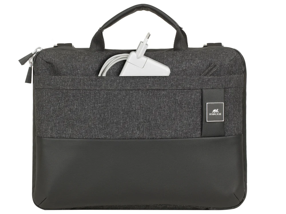 Сумка для MacBook Pro и Ultrabook 13.3 черный меланж - фото 7