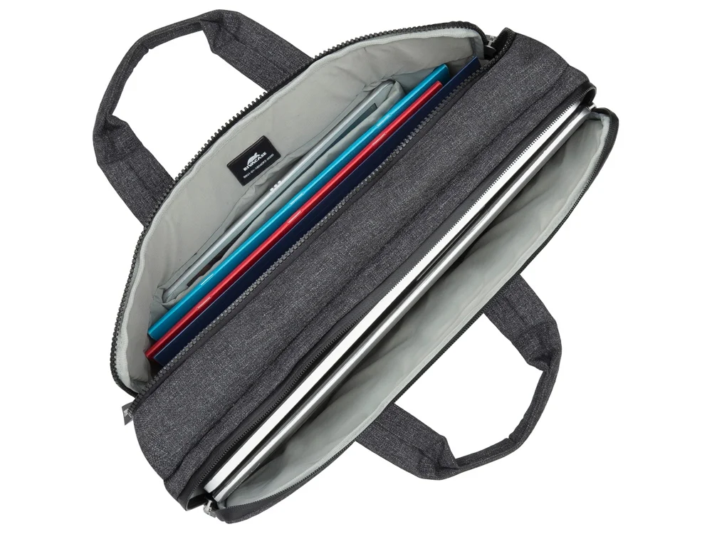 Сумка для MacBook Pro и Ultrabook 15.6 черный меланж - фото 6