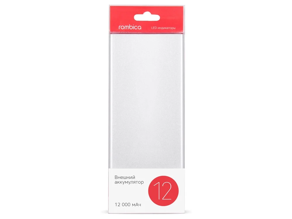 Внешний аккумулятор NEO AX120S 12000 mAh серебристый - фото 6