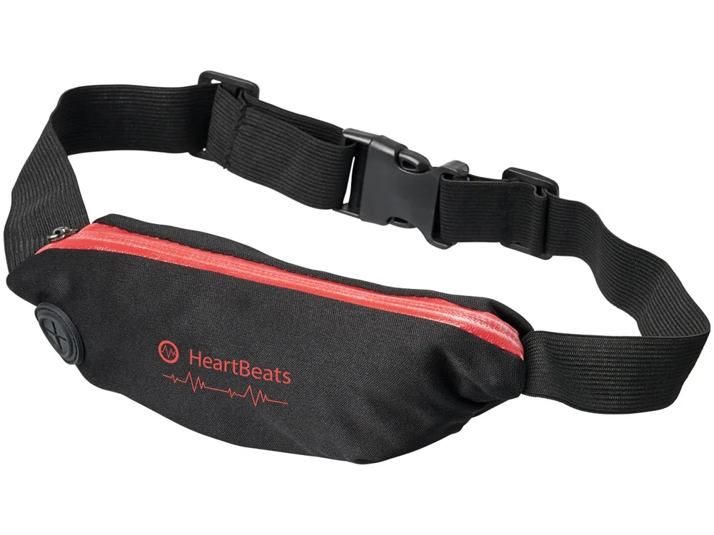 Сумка на пояс «Nicolas», красный/черный - фото 5