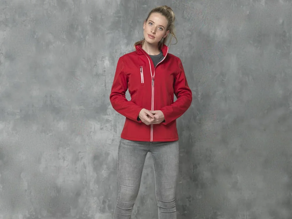 Куртка софтшелл «Orion» женская, красный, M - фото 4