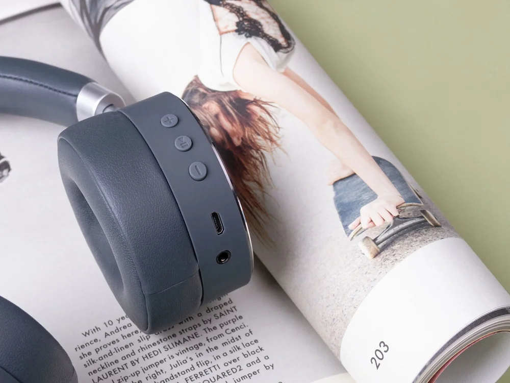 Наушники «Mysound BH-12», серый/серебристый - фото 8