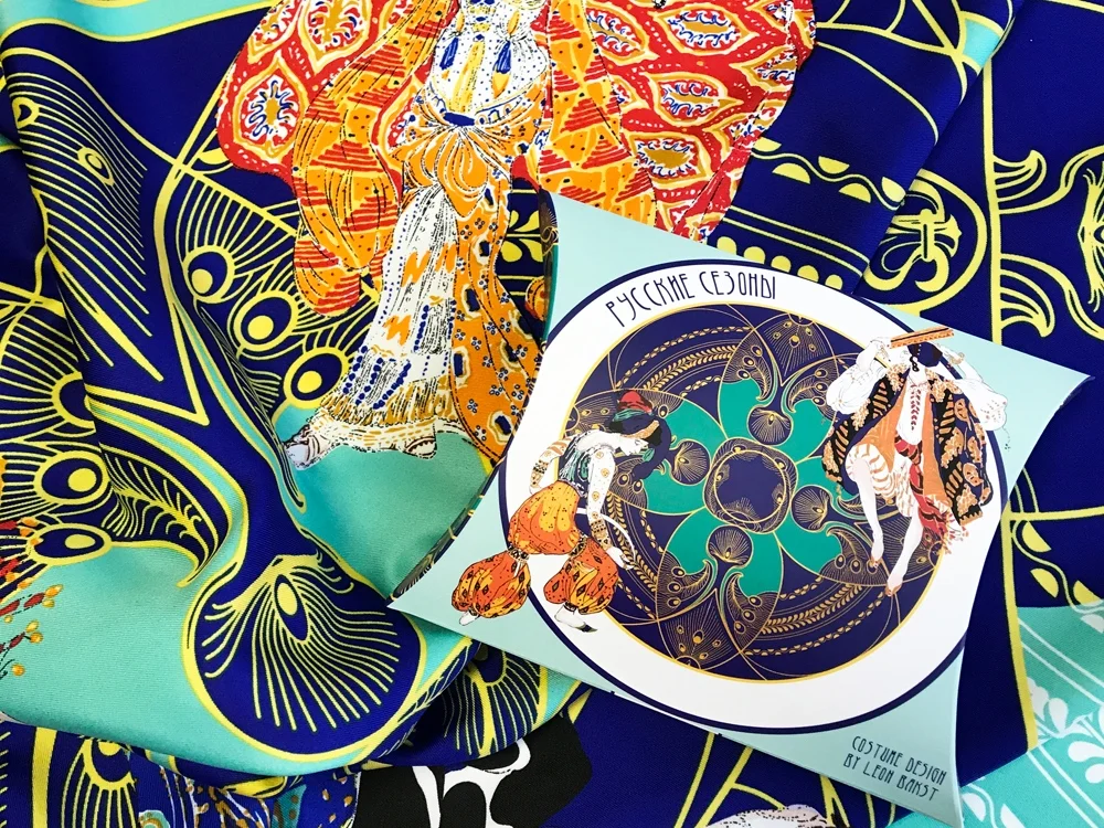 Платок «Русские сезоны. Леон Бакст», разноцветный - фото 5