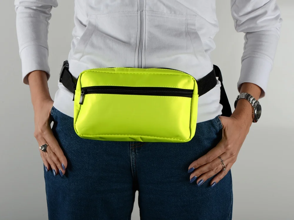 Cумка на пояс Flossy, неоновый зеленый - фото 6