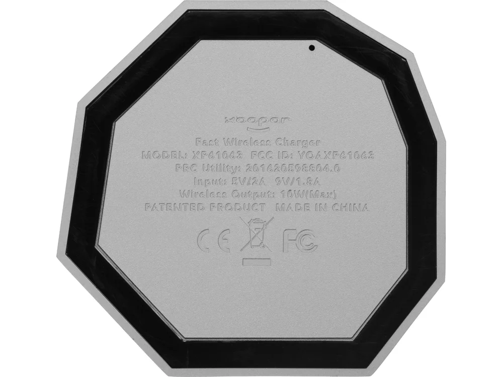 Док-станция с быстрой беспроводной зарядкой Geo Dock серебристый - фото 9