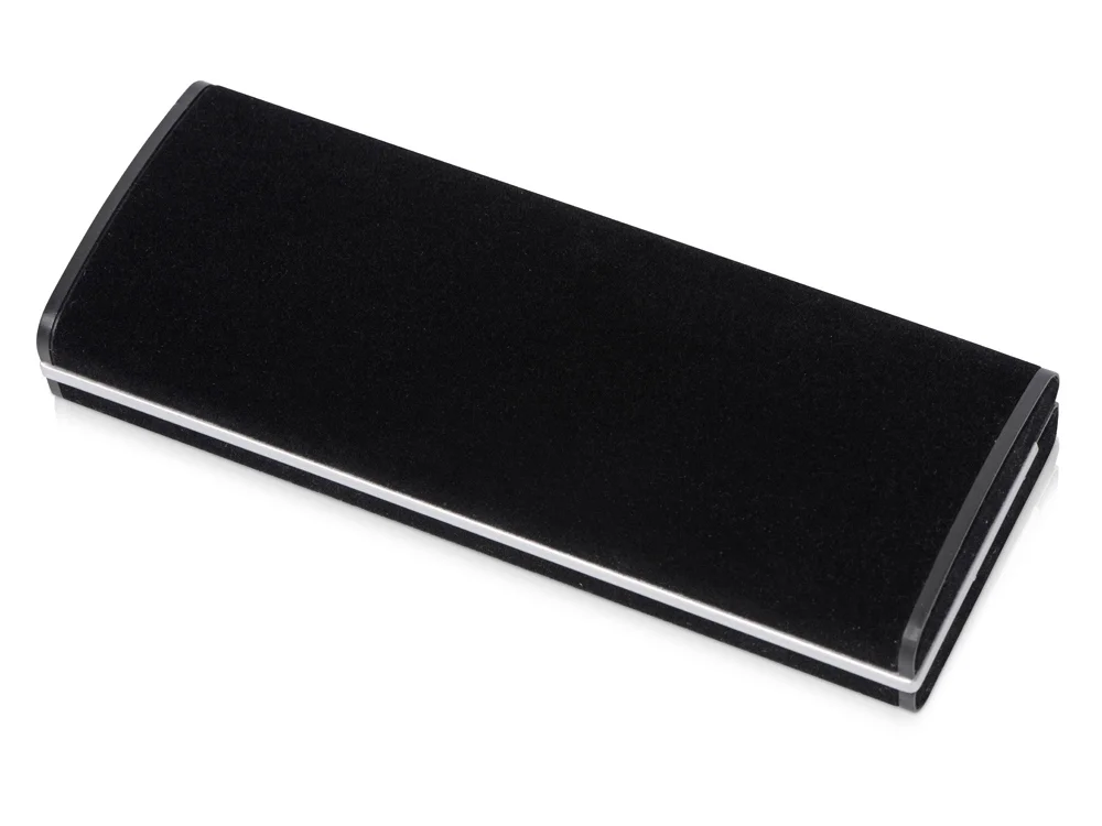 Футляр для ручек «Velvet box», черный, серебристый