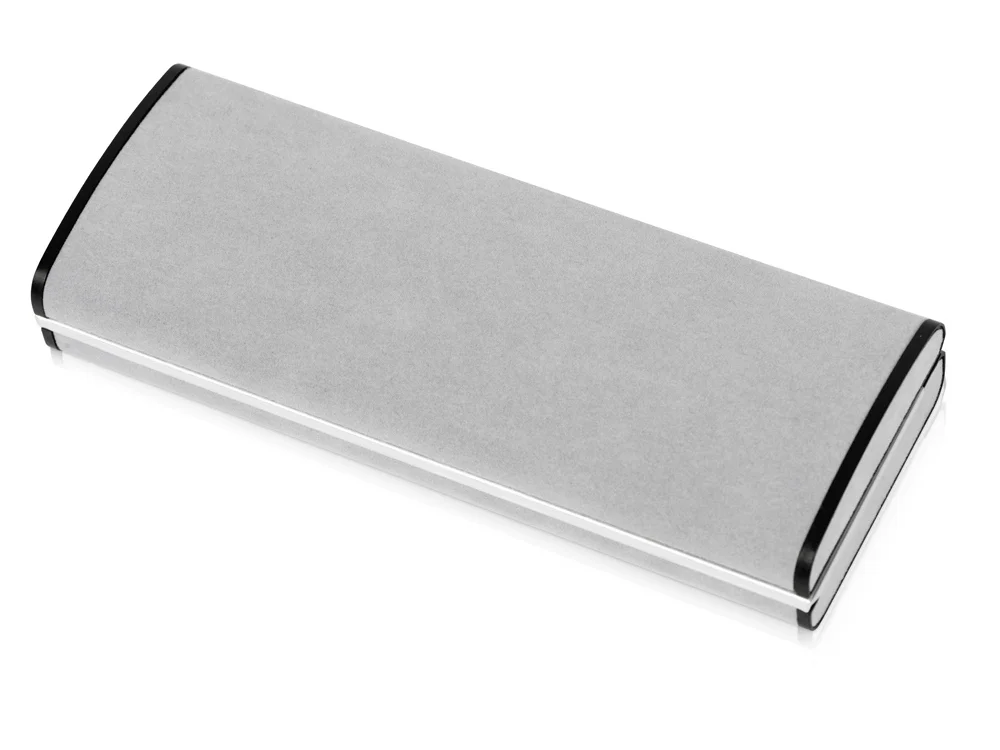 Футляр для ручек «Velvet box», серый, серебристый