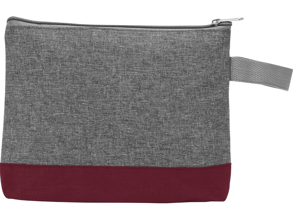 Косметичка «Trivium», серый/бордовый - фото 3