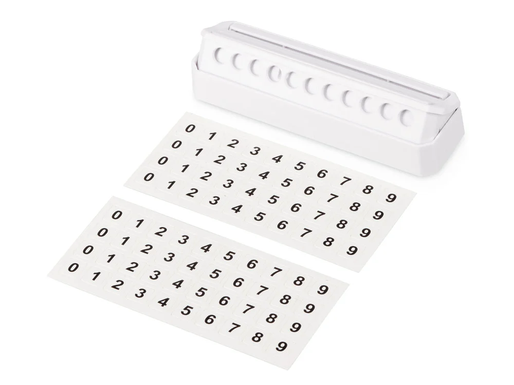 Табличка «Tempark» с номером телефона для временной парковки, белый - фото 2