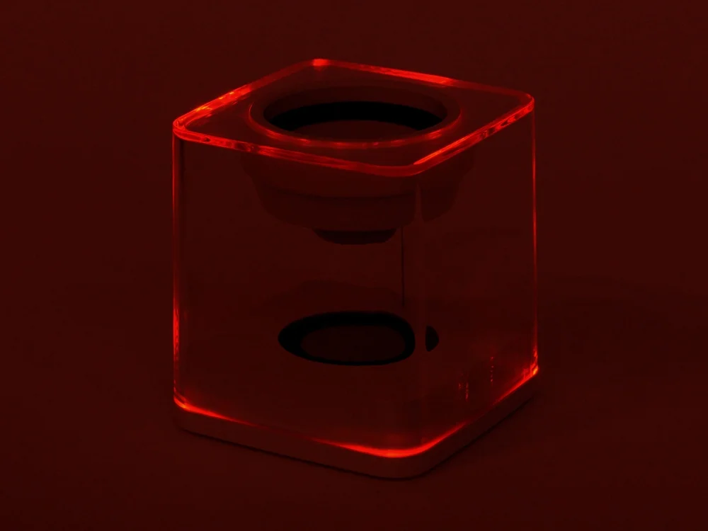 Портативная колонка «iLO Speaker», 10 Вт, белый, прозрачный - фото 3