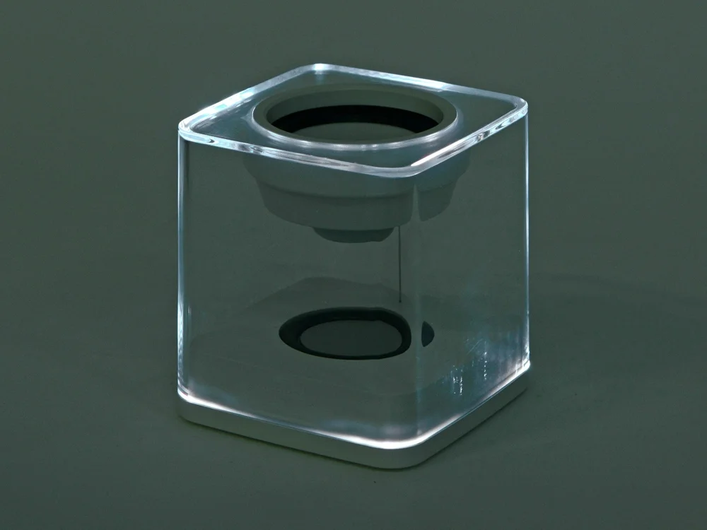 Портативная колонка «iLO Speaker», 10 Вт, белый, прозрачный - фото 4