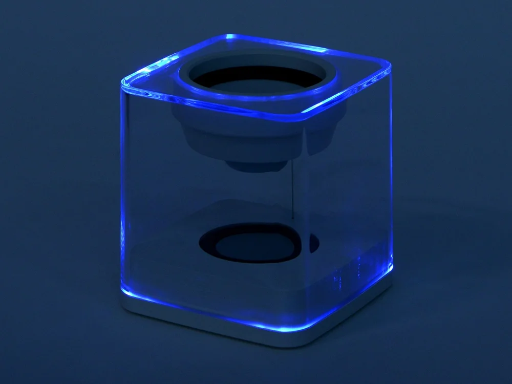 Портативная колонка «iLO Speaker», 10 Вт, белый, прозрачный - фото 7