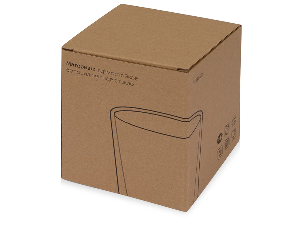 Стакан с двойными стенками Chalet прозрачный 220 мл - фото 4