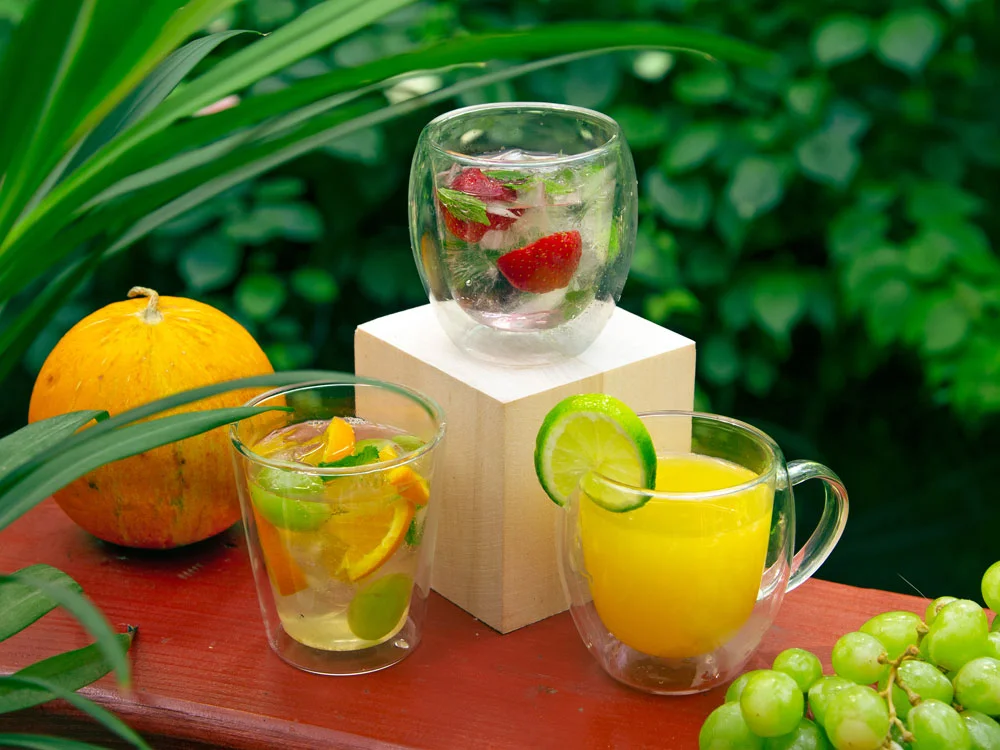 Стакан с двойными стенками Chalet прозрачный 220 мл - фото 6