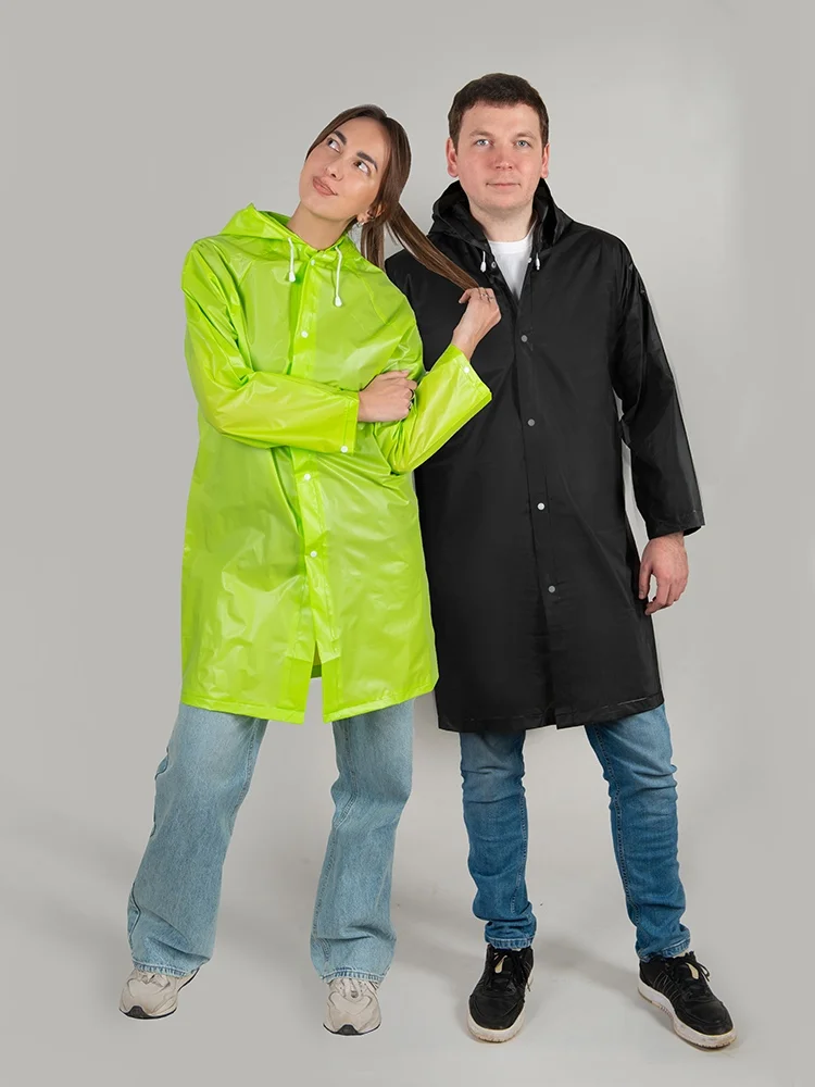 Дождевик «Hawaii» c чехлом унисекс, красный, XS-S - фото 9