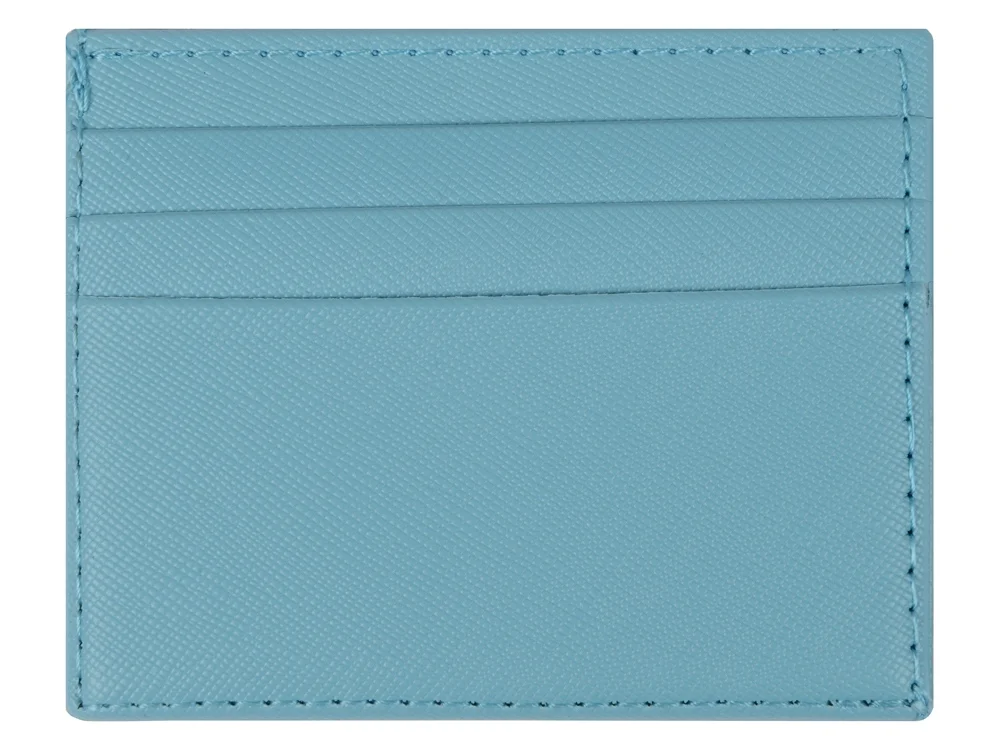 Чехол для карточек и купюр «Weekend», голубой - фото 5