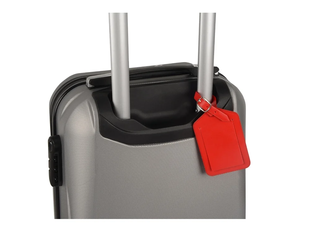 Багажная бирка Weekend красный - фото 3