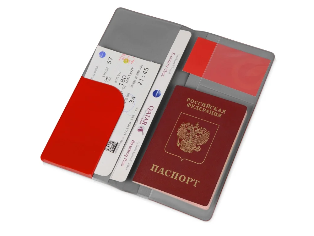 Дорожный органайзер Voyage 2.0 красный/серый - фото 2