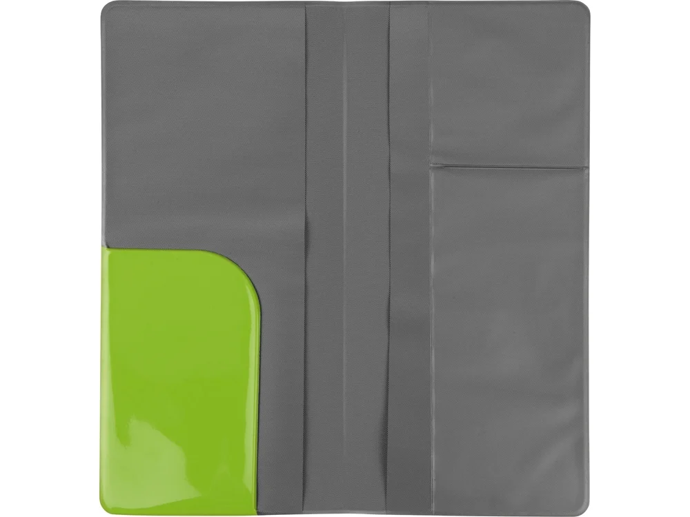 Дорожный органайзер «Voyage 2.0», зеленое яблоко/серый - фото 4