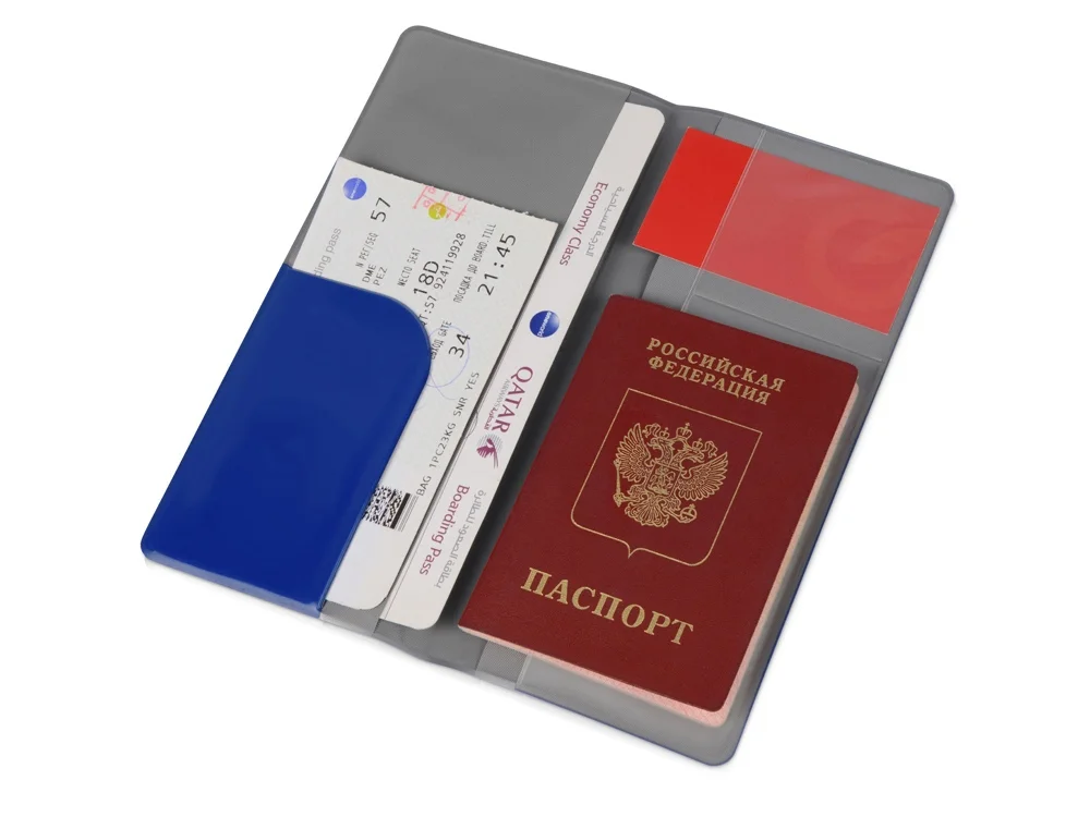 Дорожный органайзер Voyage 2.0 синий/серый - фото 4