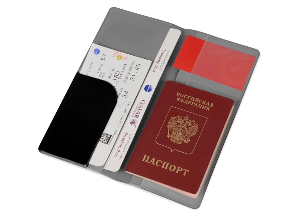 Дорожный органайзер Voyage 2.0 черный/серый - фото 2