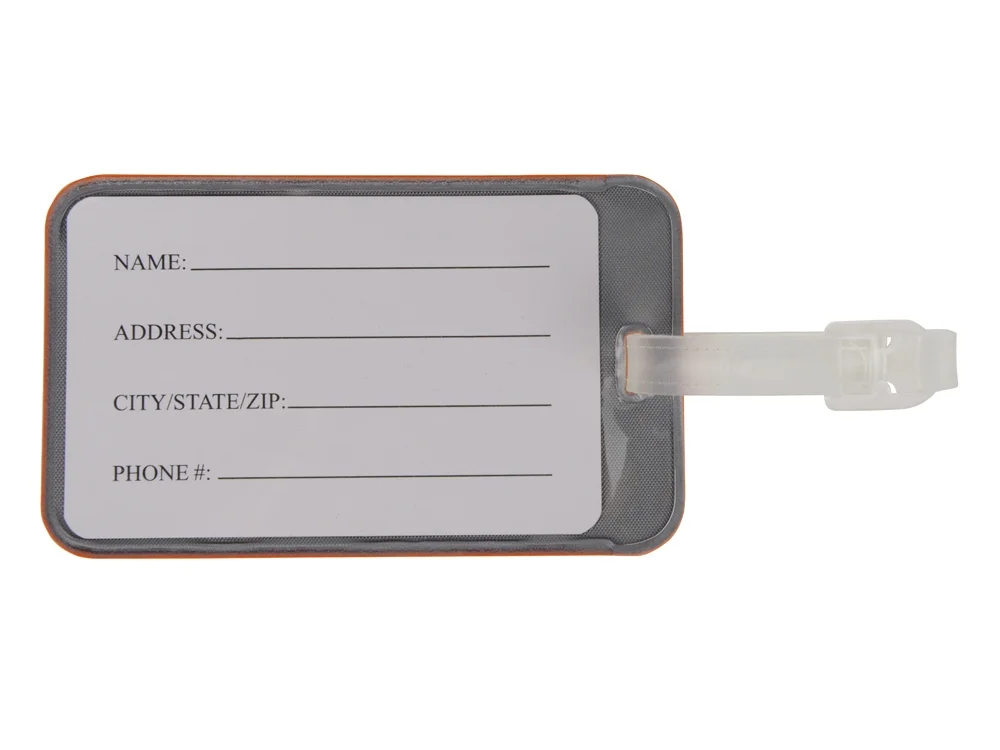 Багажная бирка Voyage 2.0 оранжевый - фото 3