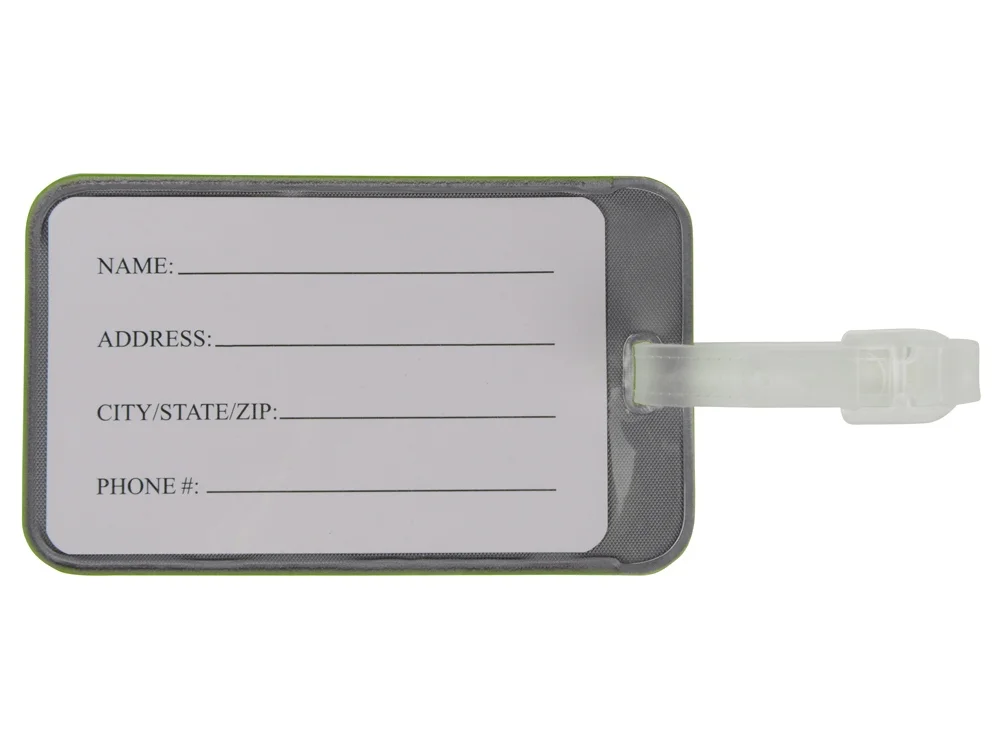 Багажная бирка «Voyage 2.0», зеленое яблоко - фото 3