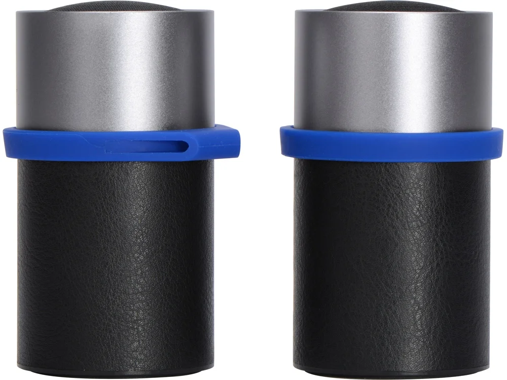 Портативные парные TWS колонки «Mates», черный, серебристый, синий - фото 2