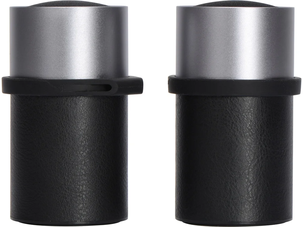 Портативные парные TWS колонки «Mates», черный, серебристый - фото 2