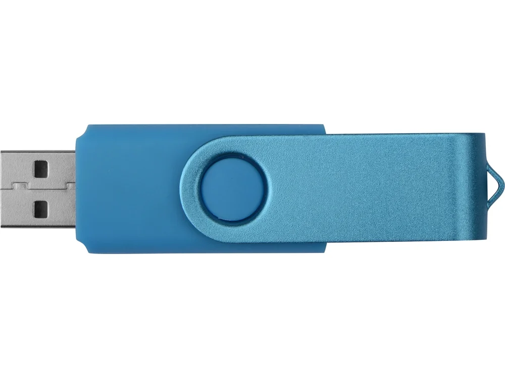 USB-флешка на 8 Гб Квебек Solid голубой 8Gb - фото 4