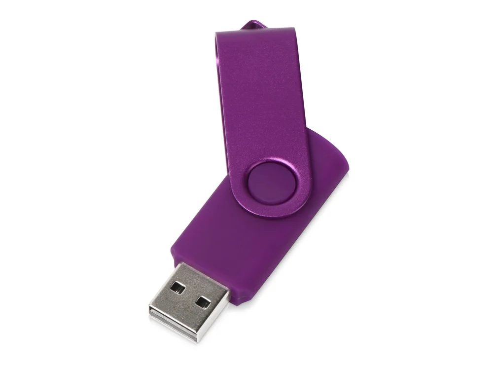USB-флешка на 8 Гб Квебек Solid фиолетовый 8Gb - фото 2