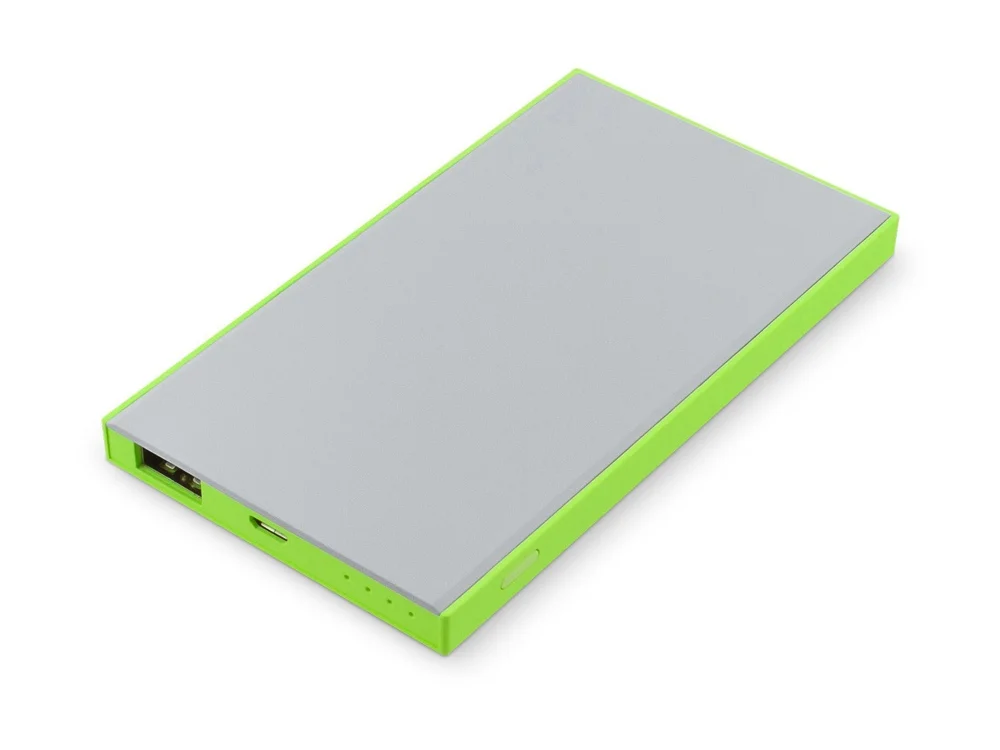 Внешний аккумулятор NEO NS50L 5000mAh серый/салатовый - фото 1
