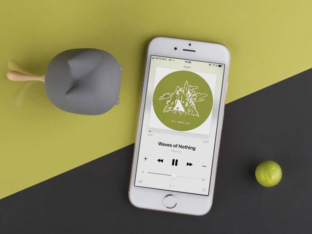 Портативная колонка Mysound Tito 1C светло-серый - фото 9