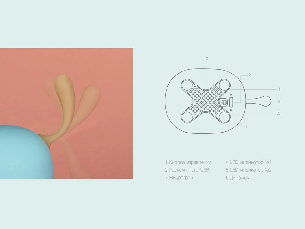 Портативная колонка «Mysound Tito 3C», бирюзовый - фото 10