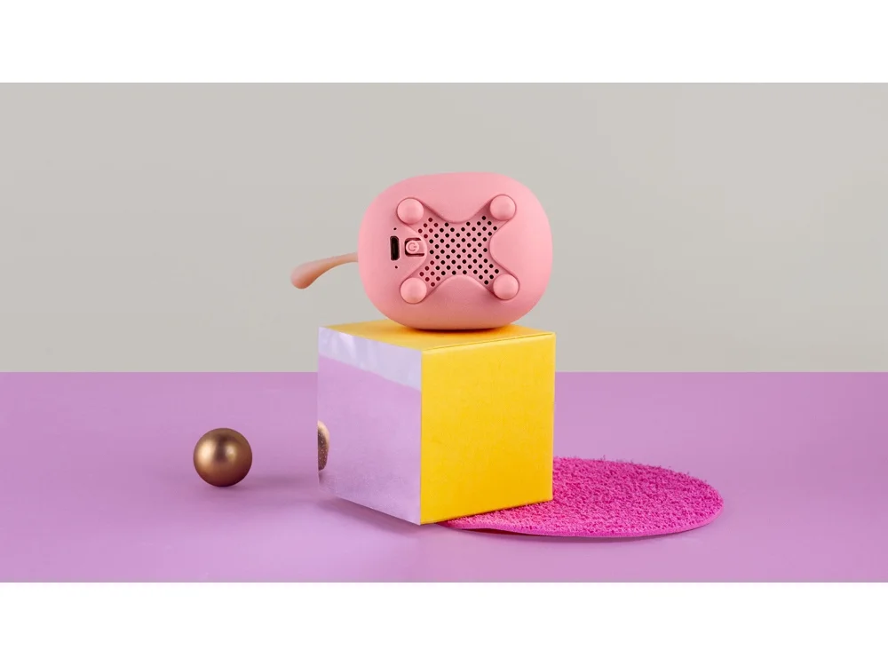 Портативная колонка «Mysound Tito 4C», розовый - фото 12