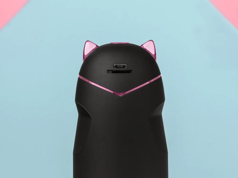 Портативная колонка TWS Mysound Kitty 1C черный - фото 5