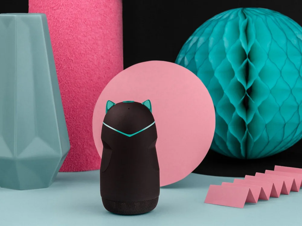 Портативная колонка TWS Mysound Kitty 1C черный - фото 6