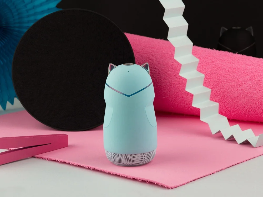 Портативная колонка TWS «Mysound Kitty 2C», мятный - фото 6