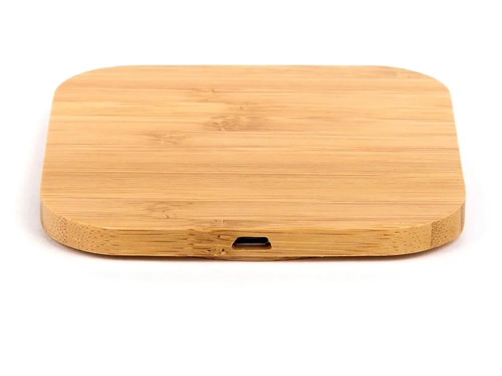 Беспроводное зарядное устройство «NEO Q5», дерево - фото 3