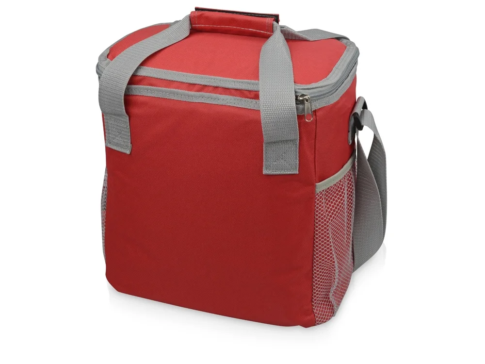 Сумка-холодильник «Lightcook», красный/серый - фото 3