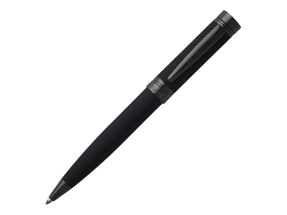 Ручка шариковая Zoom Soft Black черный - фото 1
