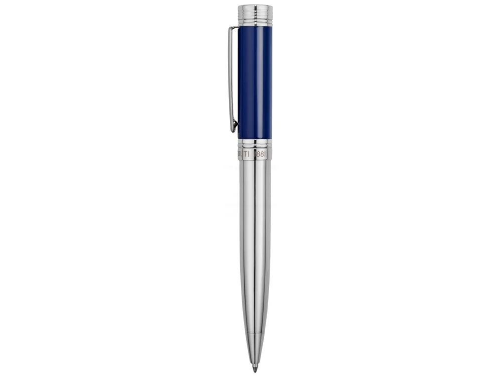 Ручка шариковая Zoom Classic Azur серебристый/синий - фото 3