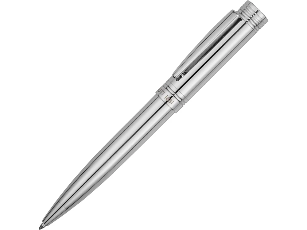 Ручка шариковая Zoom Classic Silver серебристый - фото 1
