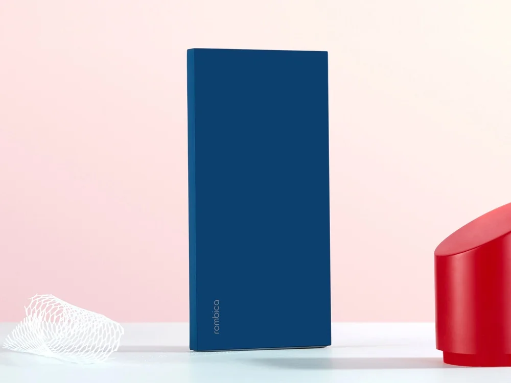 Внешний аккумулятор NEO NS100B 10000mAh серый/синий - фото 10