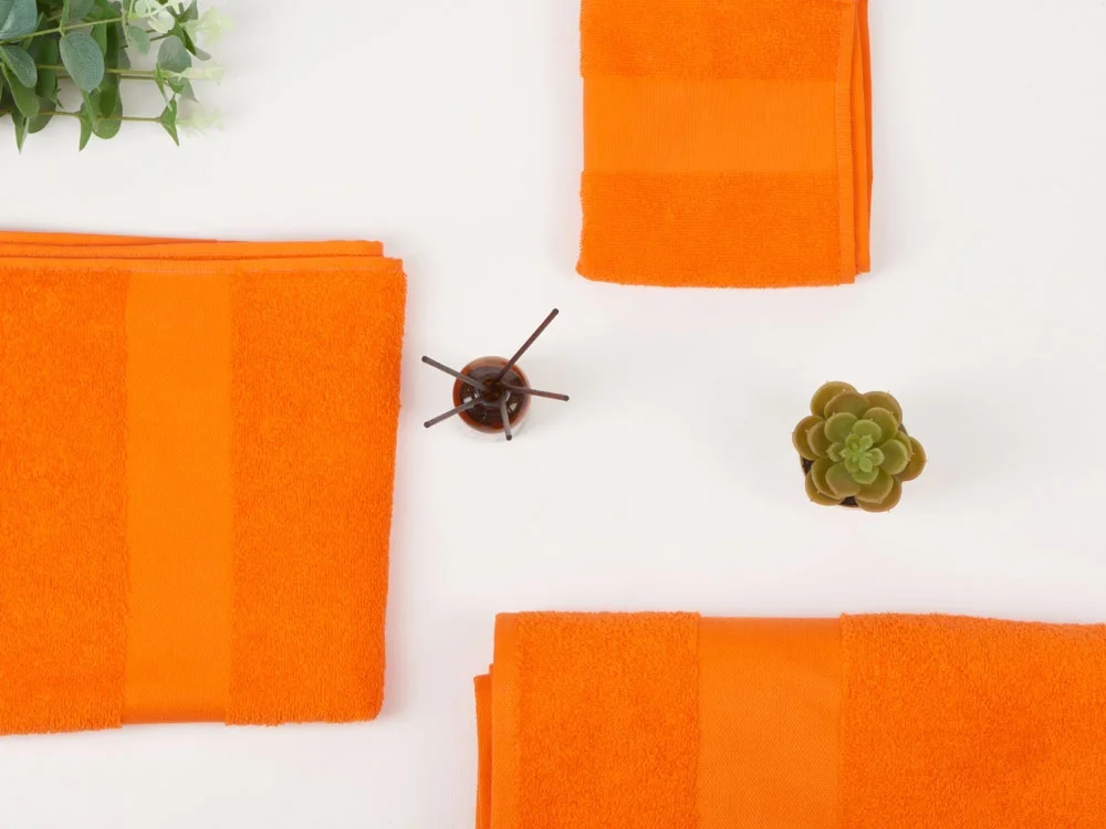 Полотенце «Terry 450», S, оранжевый - фото 6