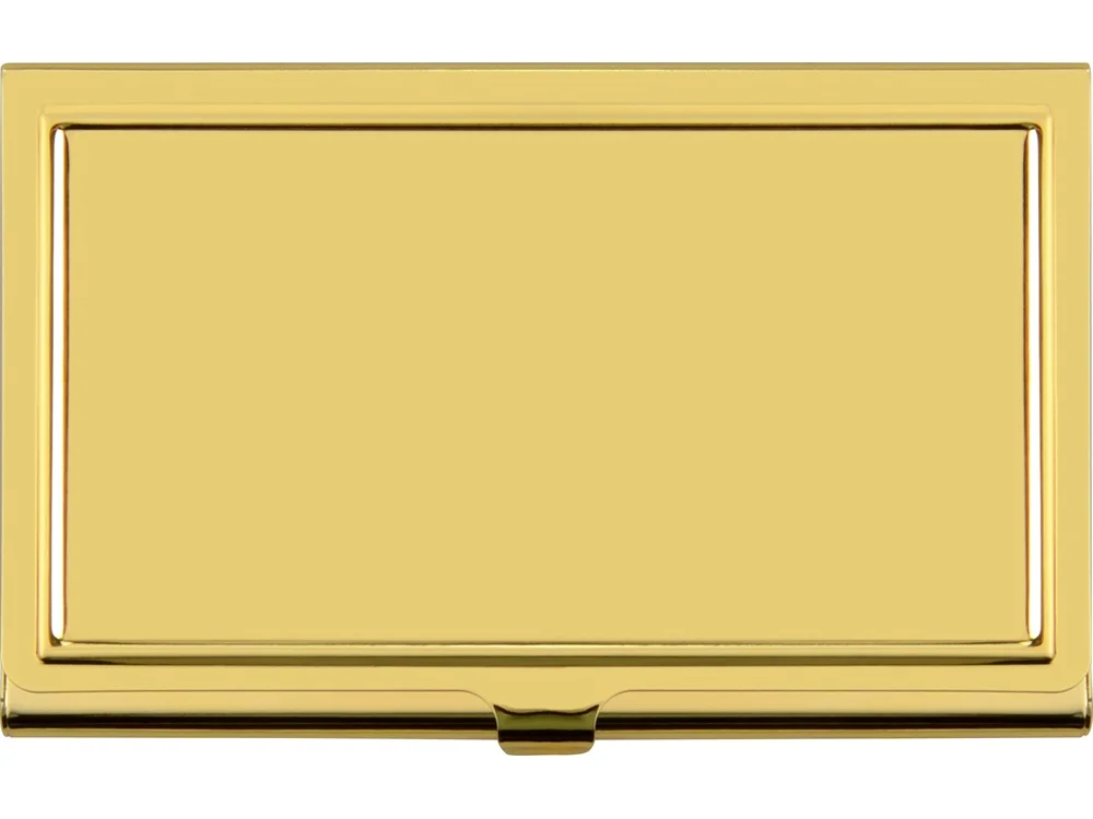 Визитница Белуччи золотистый глянцевый - фото 3