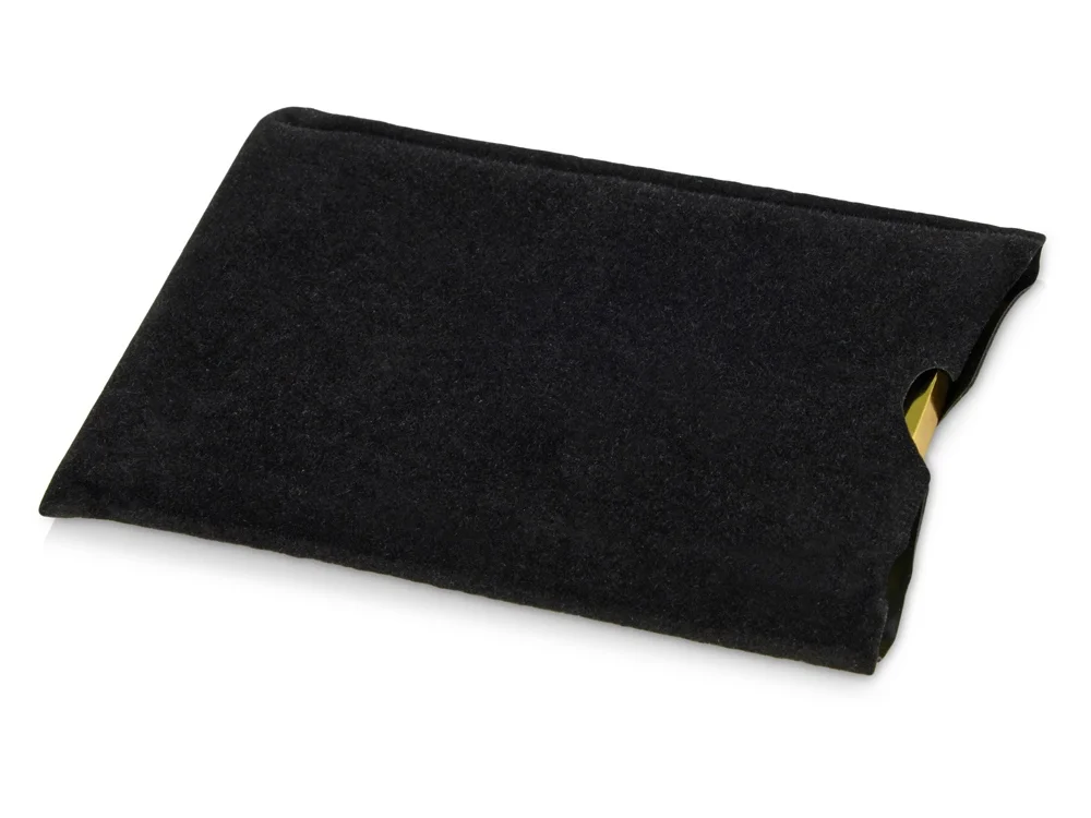 Визитница Белуччи золотистый глянцевый - фото 4