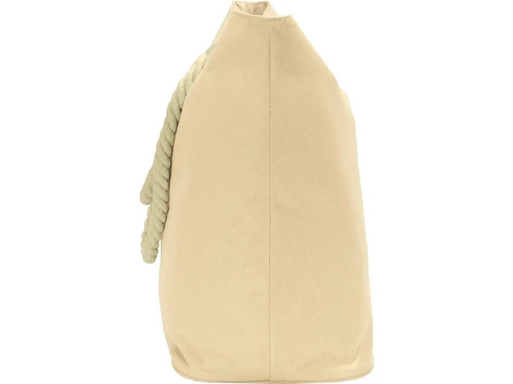 Сумка Seaside для шопинга и пляжа с широким дном натуральный - фото 4