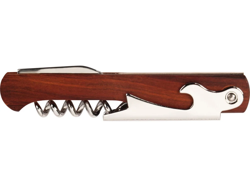 Нож сомелье Wine expert коричневый - фото 4