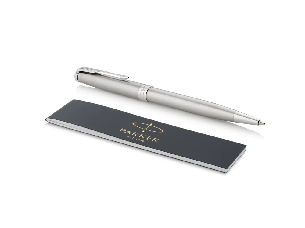 Ручка шариковая Parker Sonnet Core Stainless Steel CT серебристый - фото 3